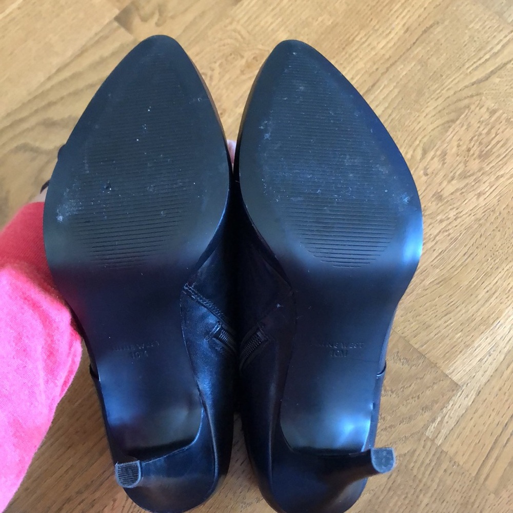 GUC Nine West 4.5” Stiletto Booties Size 10 - Picture 7 of 7
